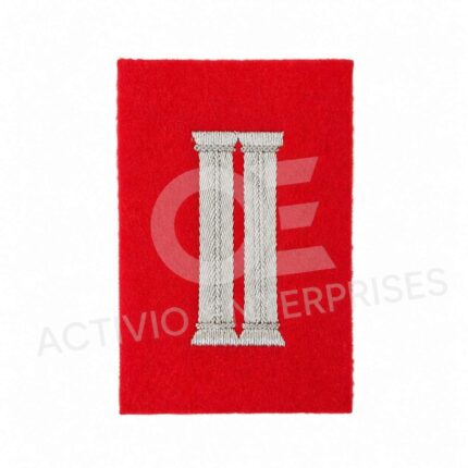 Premium Military Collar Tabs – Custom Embroidered Insignia for Uniforms | Wholesale Supplier